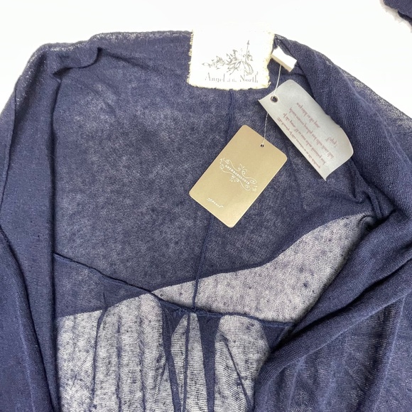 Anthropologie, Large Navy Blue,  NWT Women’s  Top - Picture 1 of 11